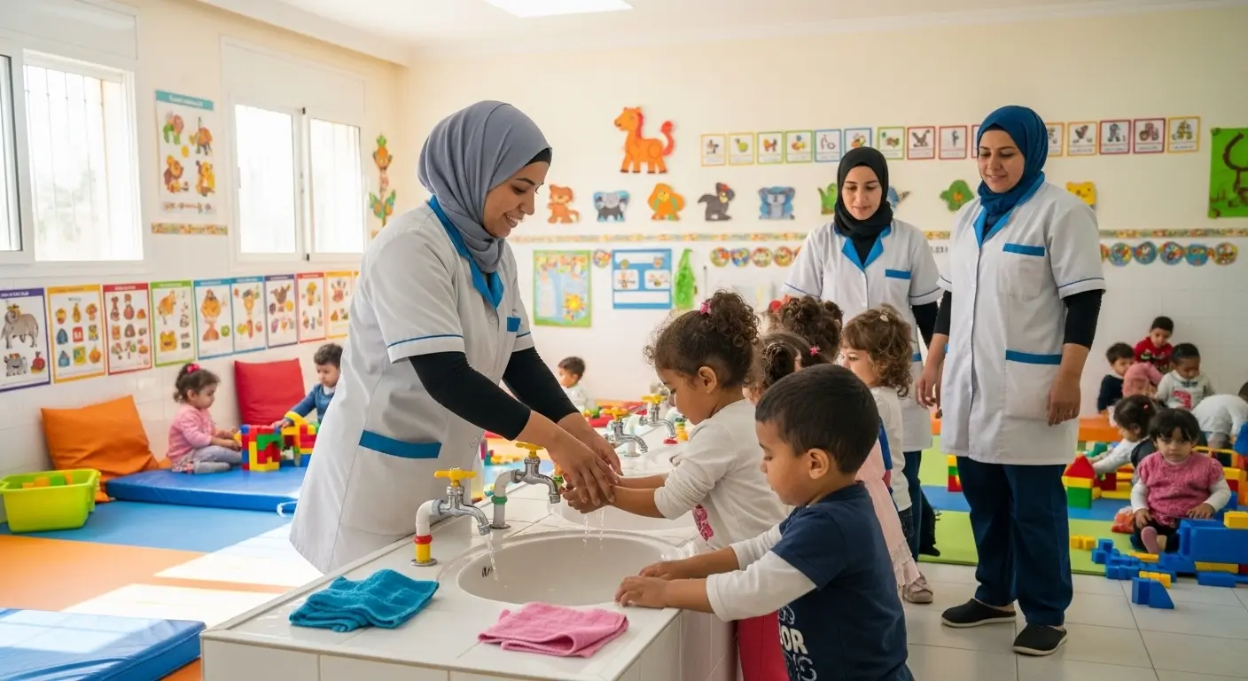 Hygiène en Crèche au Maroc : Le Guide Complet pour Protéger Votre Enfant des Dangers Sanitaires